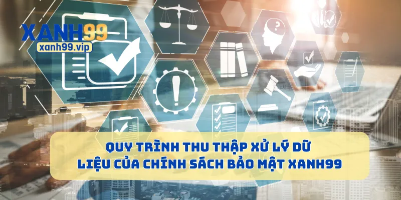 Quy trình thu thập xử lý dữ liệu của chính sách bảo mật Xanh99